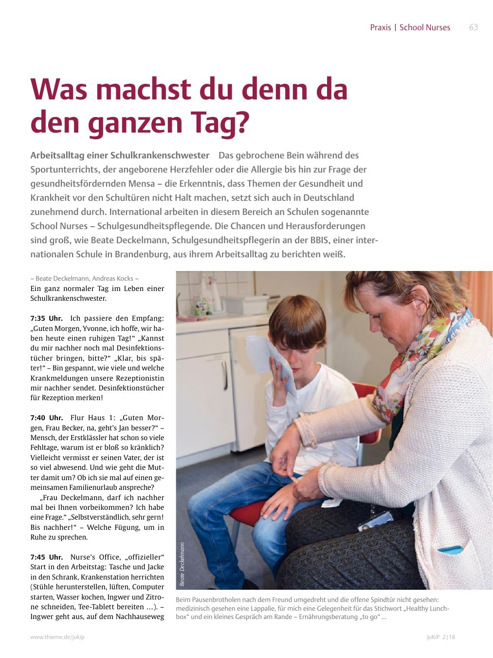 Vorschauseite 1: Was machst du denn da den ganzen Tag?