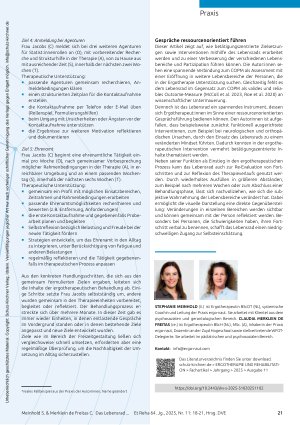 Vorschauseite 4: Gespräche ressourcenorientiert führen Das Lebensrad als Reflexionsinstrument