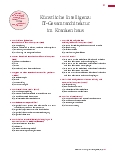 Vorschauseite 6: Künstliche Intelligenz (Teil 5) IT-Gesamtarchitektur im Krankenhaus