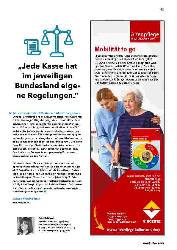Vorschauseite 4: Schneller versorgen – weniger Bürokratie
