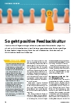 Vorschauseite 1: So geht positive Feedbackkultur