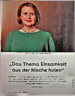 Vorschauseite 1: „Das Thema Einsamkeit aus der Nische holen“