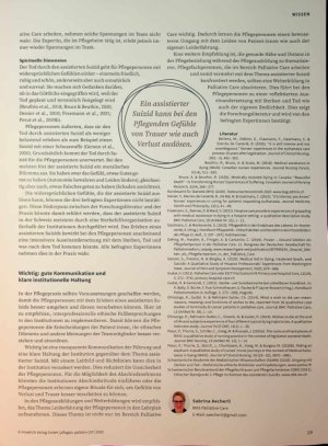 Vorschauseite 3: Zwischen Mitgefühl und Moral Assistierter Suizid aus der Perspektive von Pflegepersonen