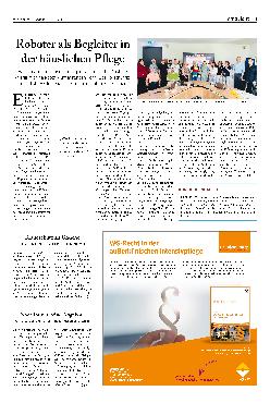 Vorschauseite 1: Roboter als Begleiter in der häuslichen Pflege