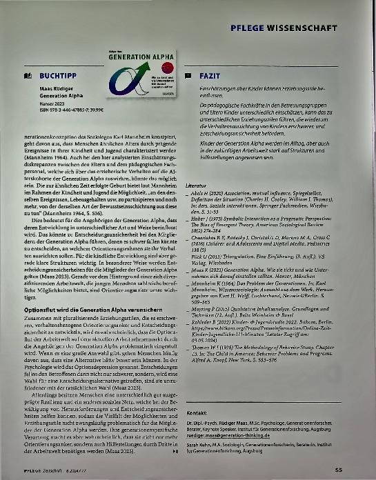 Vorschauseite 4: Generation Alpha erfährt Einschätzungsdisparitäten