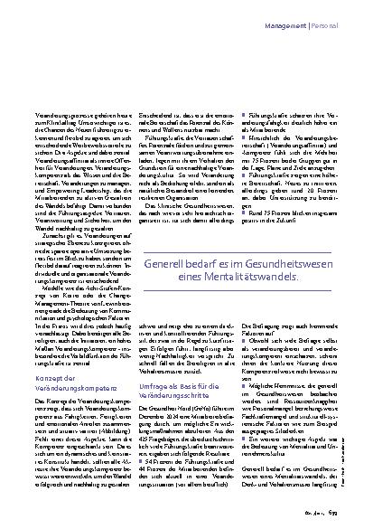 Vorschauseite 2: Transformation Puzzle vor dem Change