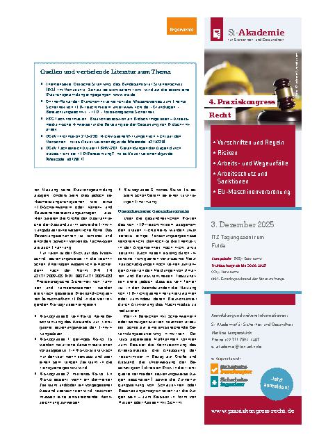Vorschauseite 4: Gefahr durch Blaulicht? Nicht gleich rotsehen