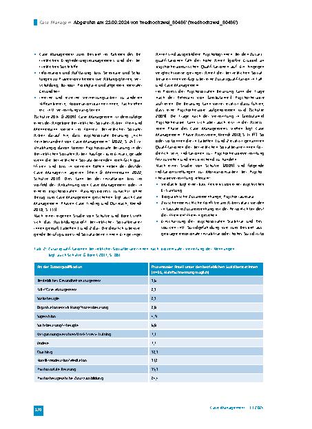 Vorschauseite 4: Case Management und Betriebliche Soziale Arbeit Beispielhafte Abgrenzung von Coaching, Psychosozialer Beratung und Psychotherapie