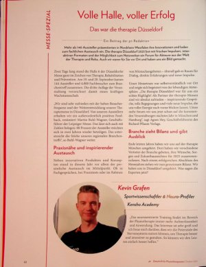 Vorschauseite 1: Volle Halle, voller Erfolg Das war die therapie Düsseldorf
