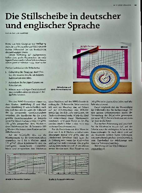 Vorschauseite 1: Die Stellscheibe in deutscher und englischer Sprache