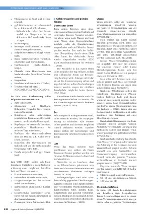 Vorschauseite 2: Hygiene bei Flutkatastrophen
