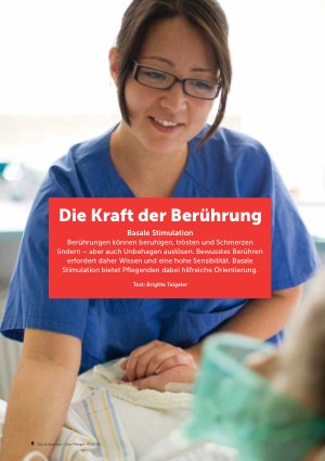 Vorschauseite 1: Die Kraft der Berührung