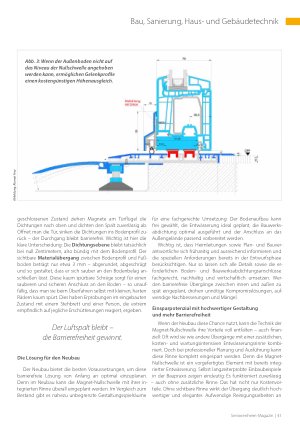 Vorschauseite 2: Barrierefreie Nullschwellen in der Altenpflege – sicher & dicht