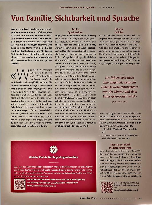 Vorschauseite 1: Von Familie, Sichtbarkeit und Sprache
