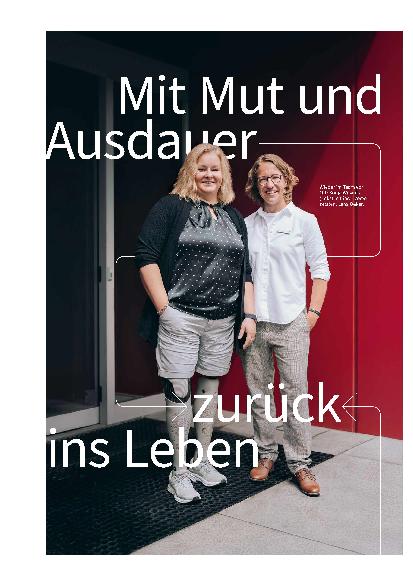 Vorschauseite 1: Mit Mut und Ausdauer zurück ins Leben