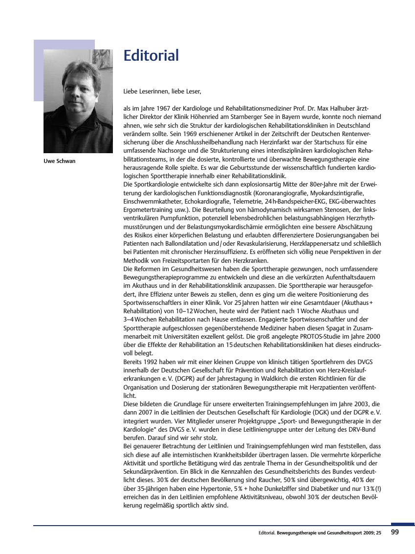 Vorschauseite 1: Editorial
