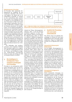 Vorschauseite 4: Schriftspracherwerb digital und mit KI fördern am Beispiel des Rechtschreibtrainings „Prosodiya“