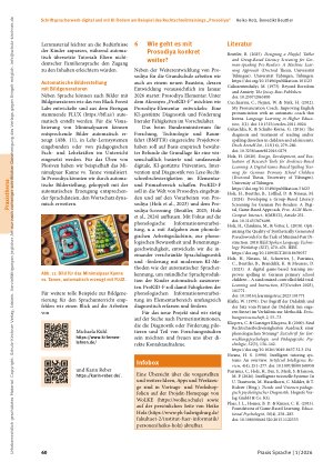 Vorschauseite 5: Schriftspracherwerb digital und mit KI fördern am Beispiel des Rechtschreibtrainings „Prosodiya“