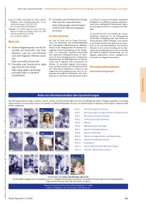 Vorschauseite 6: Schriftspracherwerb digital und mit KI fördern am Beispiel des Rechtschreibtrainings „Prosodiya“