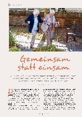 Vorschauseite 1: Gemeinsam statt einsam