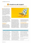 Vorschauseite 1: Urlaub bis in alle Ewigkeit?