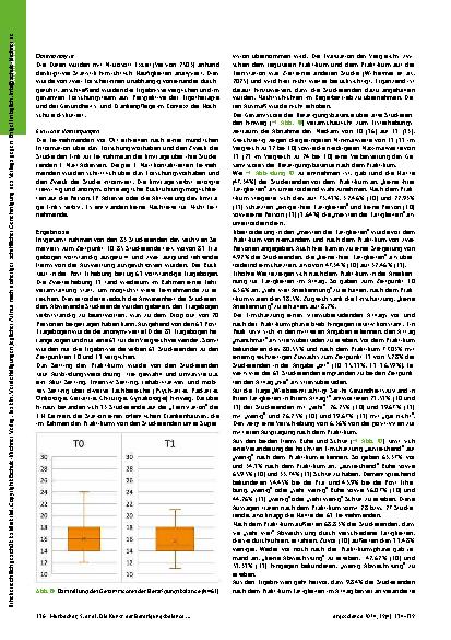 Vorschauseite 3: Die Kunst der Betätigungsbalance: Eine Prä-Post-Erhebung bezogen auf Studierende der Gesundheitsund Krankenpflege an der FH Kärnten vor und nach dem Praktikum
