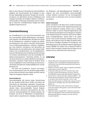 Vorschauseite 3: Lokale Perspektive: Bioterroristisches Ereignis – Was mache ich als lokales Gesundheitsamt