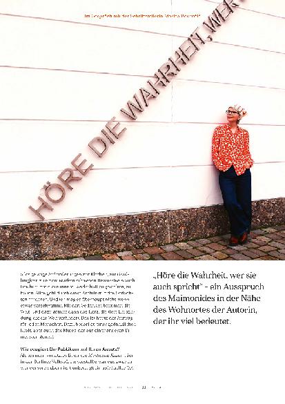 Vorschauseite 4: „Jeder Mensch ist ein Weg ins Menschsein.“