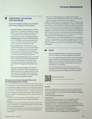 Vorschauseite 4: CareTechDidaktik: Digitalkompetenz in der Pflegebildung