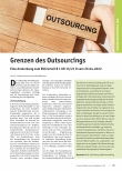 Vorschauseite 1: Grenzen des Outsourcings