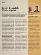 Vorschauseite 1: Gegen die soziale Vereinsamung
