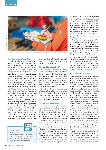 Vorschauseite 2: Rollenzuschreibungen beeinflussen Arbeitssicherheit. Gefährdungen geschlechtergerecht beurteilen.