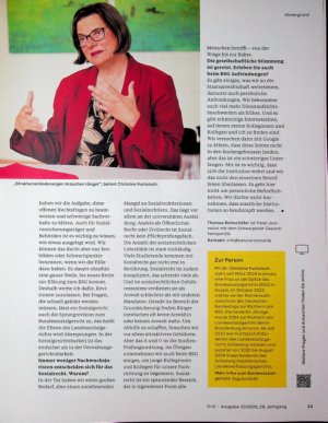 Vorschauseite 4: „Unsere Sozialsysteme sind reformfähig“