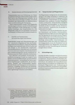 Vorschauseite 2: Temporärarbeit in der Pflege: Rechtliche und wirtschaftliche Vorurteile auf dem Prüfstand