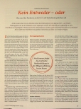 Vorschauseite 1: Kein Entweder-oder: Was nach der Pandemie in der Fortund Weiterbildung bleiben soll