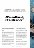 Vorschauseite 1: "Was außen ist, ist auch innen. "