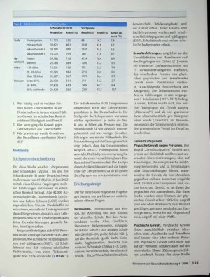 Vorschauseite 2: Formen und Häufigkeit von Gewalt gegen Lehrpersonen in der Deutschschweiz: Analyse einer repräsentativen Umfrage