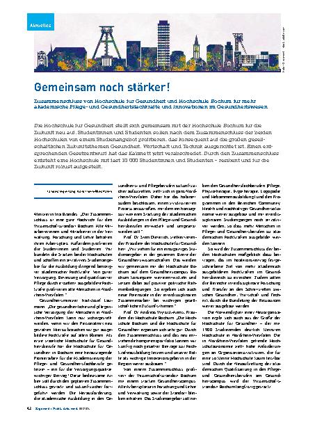 Vorschauseite 1: Gemeinsam noch stärker!