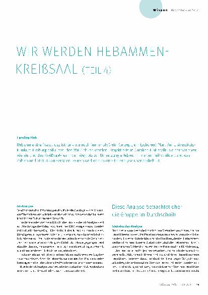 Vorschauseite 2: Wir werden Hebammen - Kreißsaal (Teil 4)