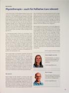 Vorschauseite 1: Physiotherapie - auch für Palliative Care relevant