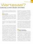 Vorschauseite 2: Hörsaal statt Wartesaal? Ländervergleichende Analyse des Zugangs und der Zulassung zu einem Studium ohne Abitur