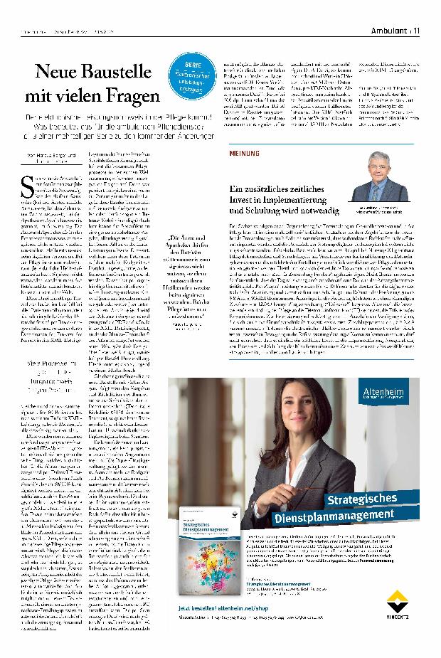 Vorschauseite 1: Neue Baustelle mit vielen Fragen