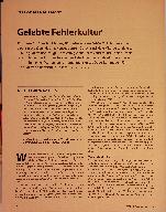 Vorschauseite 1: Gelebte Fehlerkultur