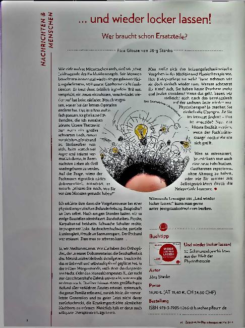 Vorschauseite 1: Und wieder locker lassen! Wer braucht schon Ersatzteile?