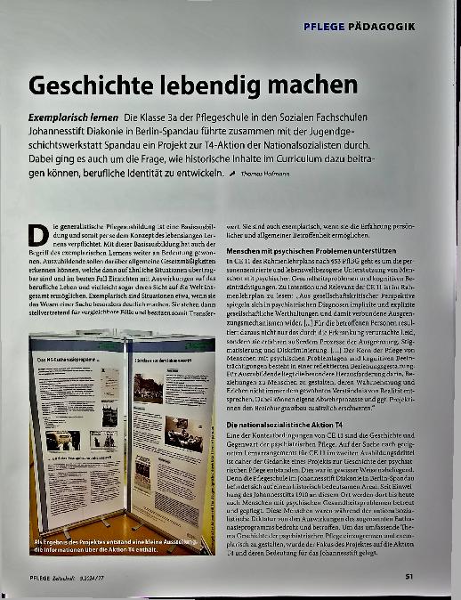 Vorschauseite 1: Geschichte lebendig machen.