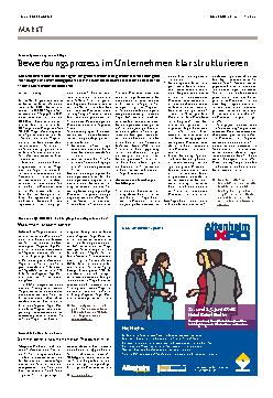 Vorschauseite 1: Bewerbungsprozess im Unternehmen klar strukturieren