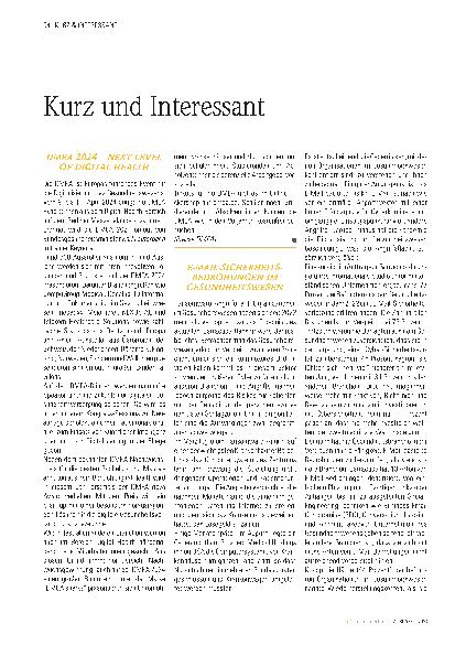 Vorschauseite 1: Kurz und interessant