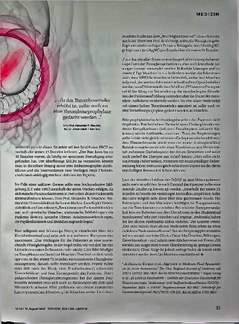 Vorschauseite 2: Frühzeitige Therapie entscheidend
