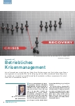 Vorschauseite 1: Betriebliches Krisenmanagement