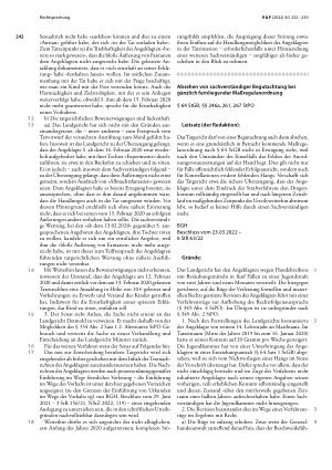 Vorschauseite 3: Ernsthaftigkeit des Sichbereiterklärens zu einem Verbrechen